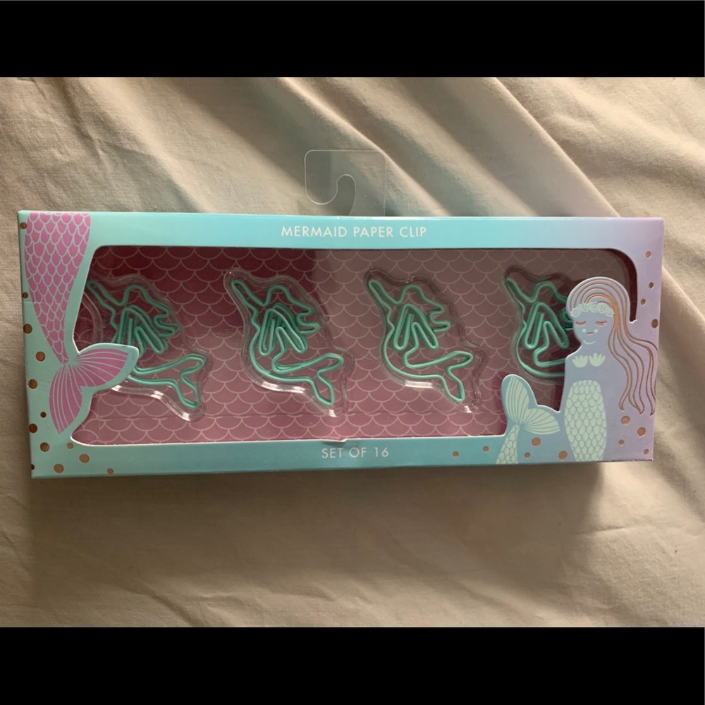 Mermaid paper clips